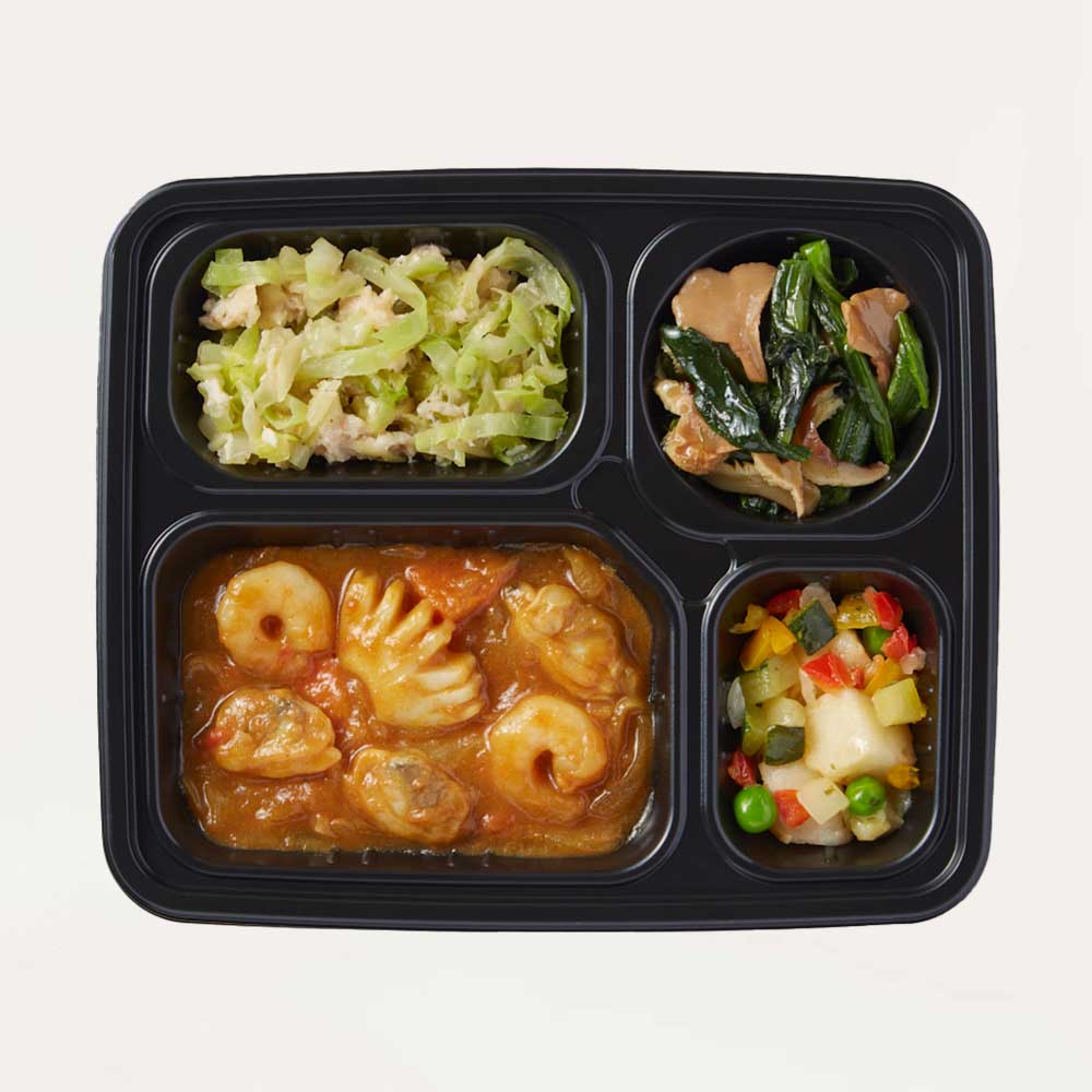 魚介のおかずセット | スギサポ deli(スギサポデリ)| スギ薬局の食事宅配サービス