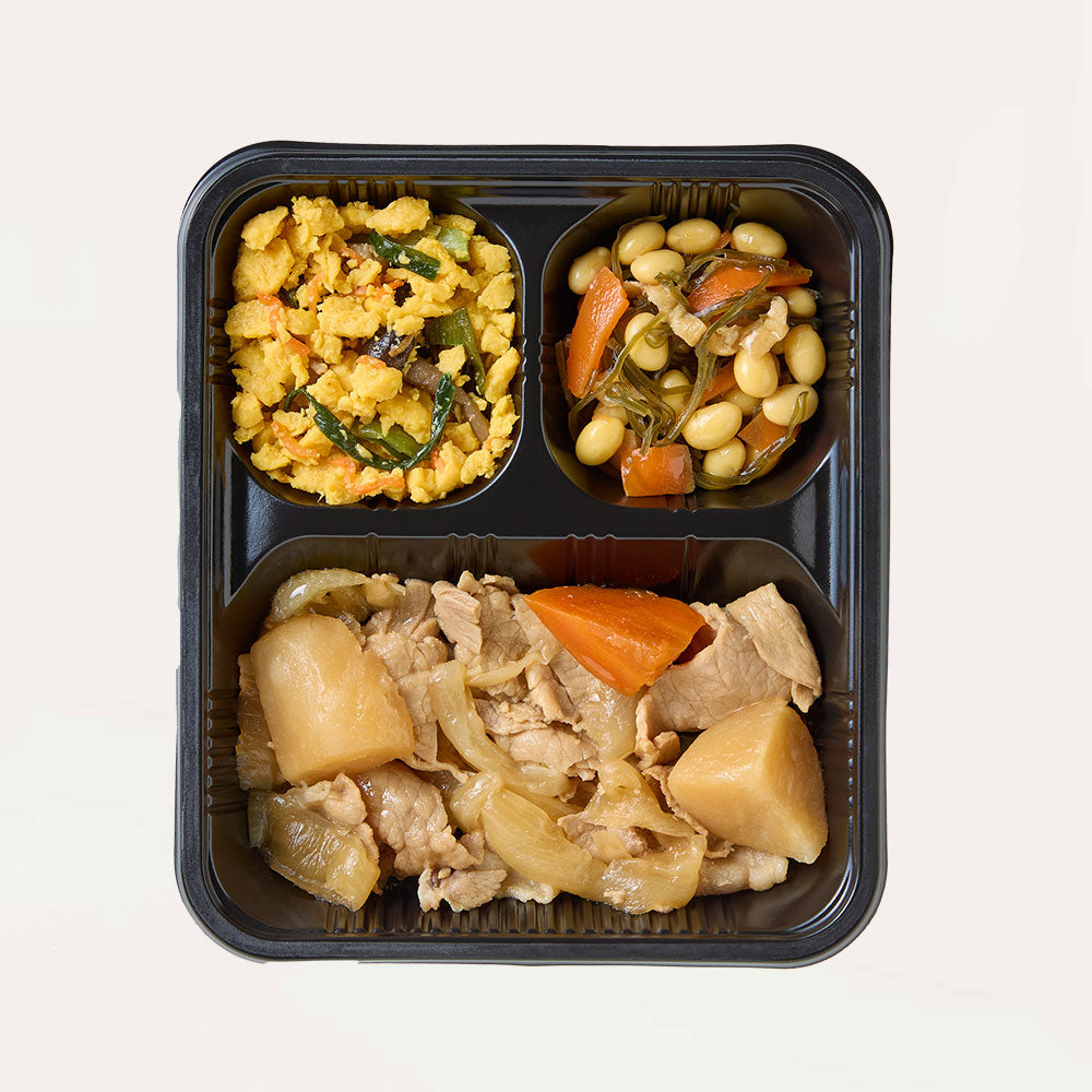 肉じゃが｜LP-1 塩分カロリー調整食ライトプラス｜スギ薬局の食事宅配サービス【スギサポ deli（スギサポデリ）】