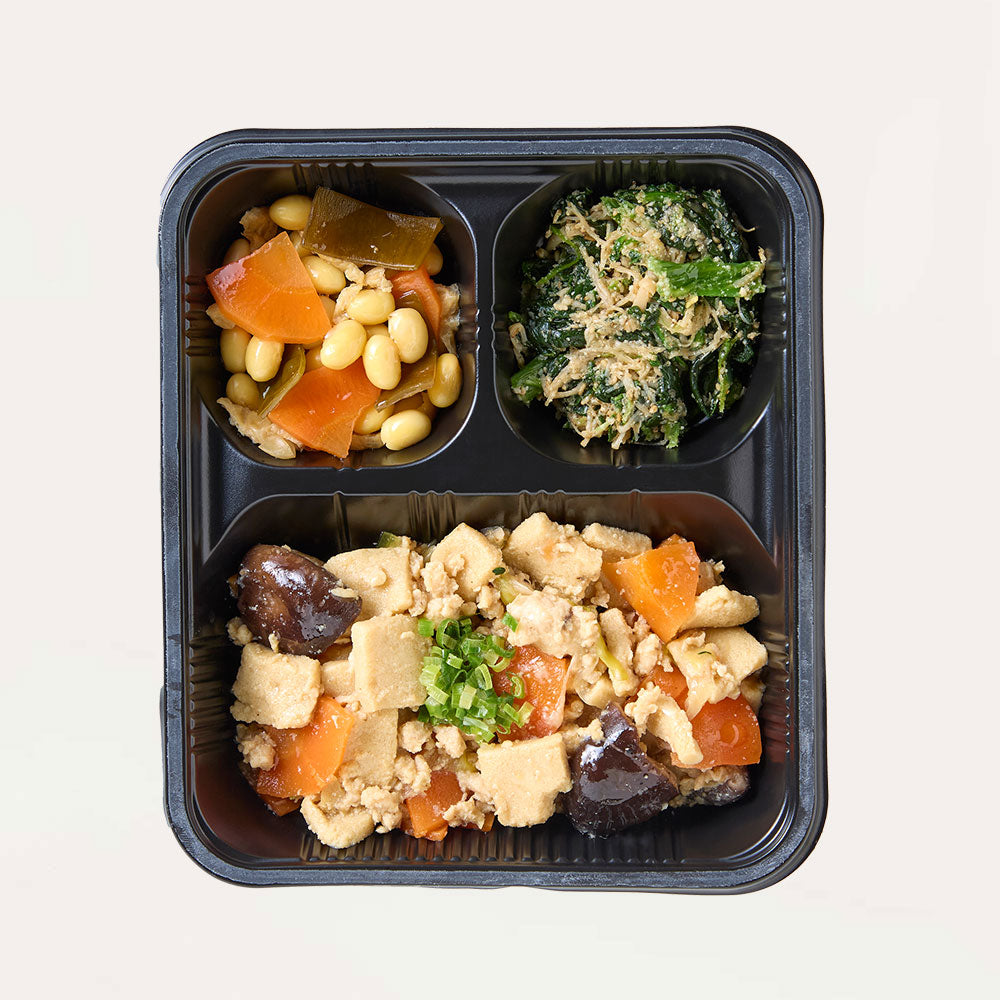味噌ごま炒り豆腐｜LP-1 塩分カロリー調整食ライトプラス｜スギ薬局の食事宅配サービス【スギサポ deli（スギサポデリ）】