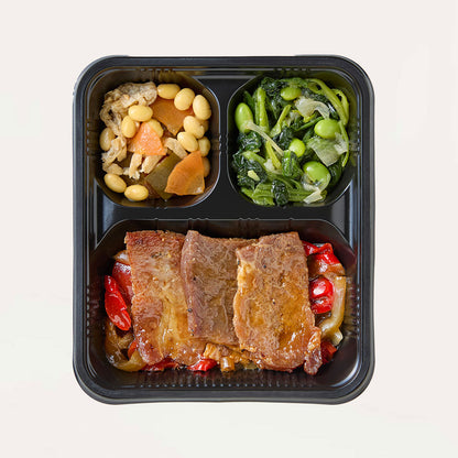 豚肉の照り焼き｜LP-3 塩分カロリー調整食ライトプラス｜スギ薬局の食事宅配サービス【スギサポ deli（スギサポデリ）】