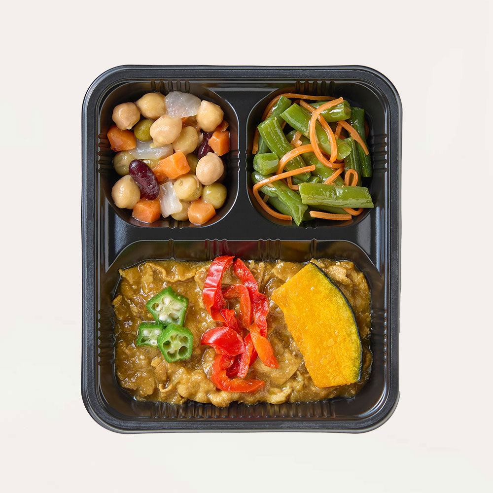 豚肉と彩り野菜のカレー｜LP-3 塩分カロリー調整食ライトプラス｜スギ薬局の食事宅配サービス【スギサポ deli（スギサポデリ）】