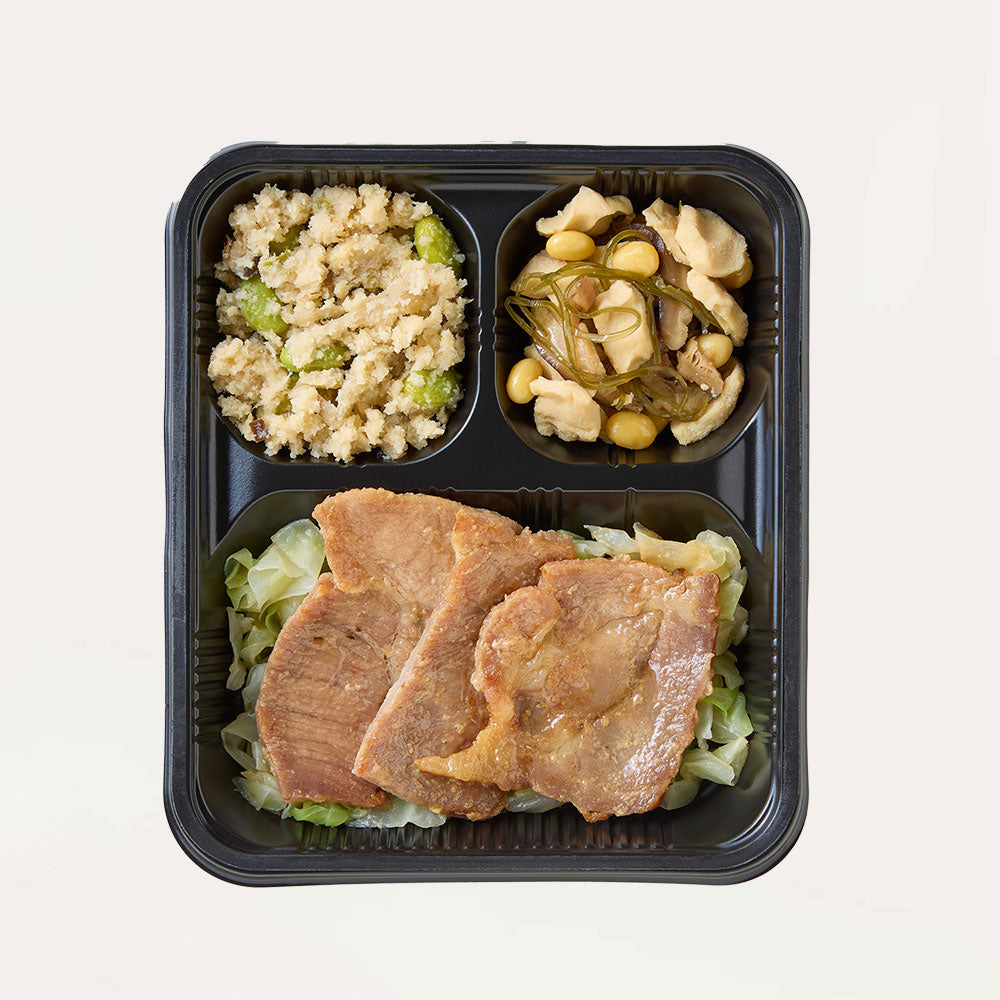 豚肉のみそ漬け焼き｜塩分カロリー調整食ライトプラス｜｜スギ薬局の食事宅配サービス【スギサポ deli（スギサポデリ）】